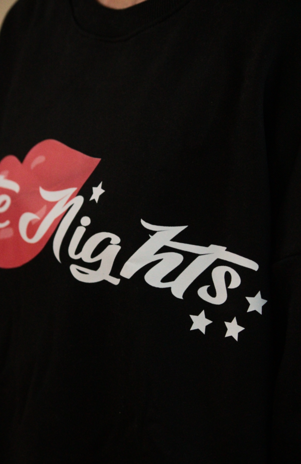 Late Nights — Heavy Weight Oversized Sweatshirt - Image 3