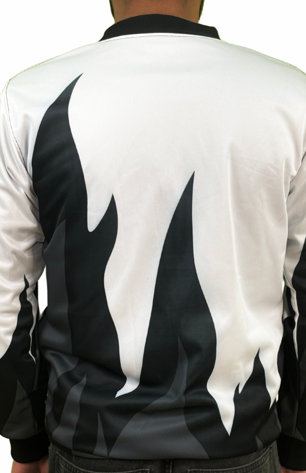 Flame — Premium Bomber Jacket - Image 3