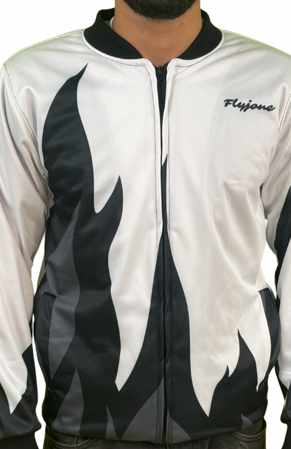 Flame — Premium Bomber Jacket - Image 5