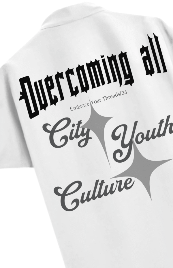 Overcoming All — Oversized Shirt - Image 3