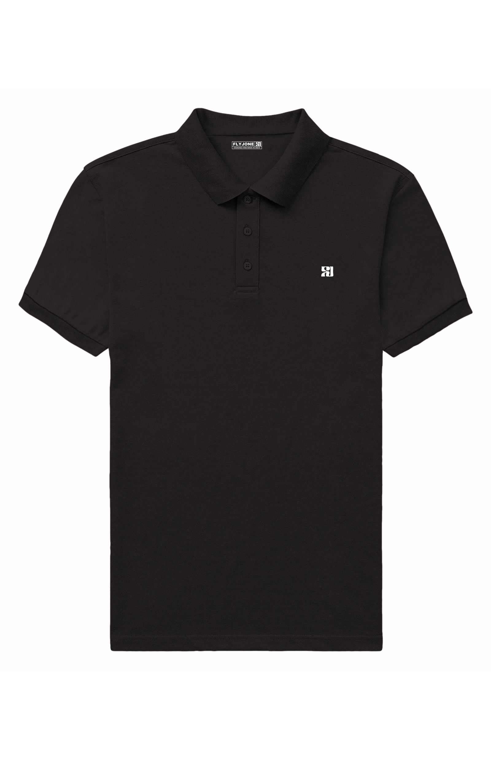 Black — Polo T-Shirt