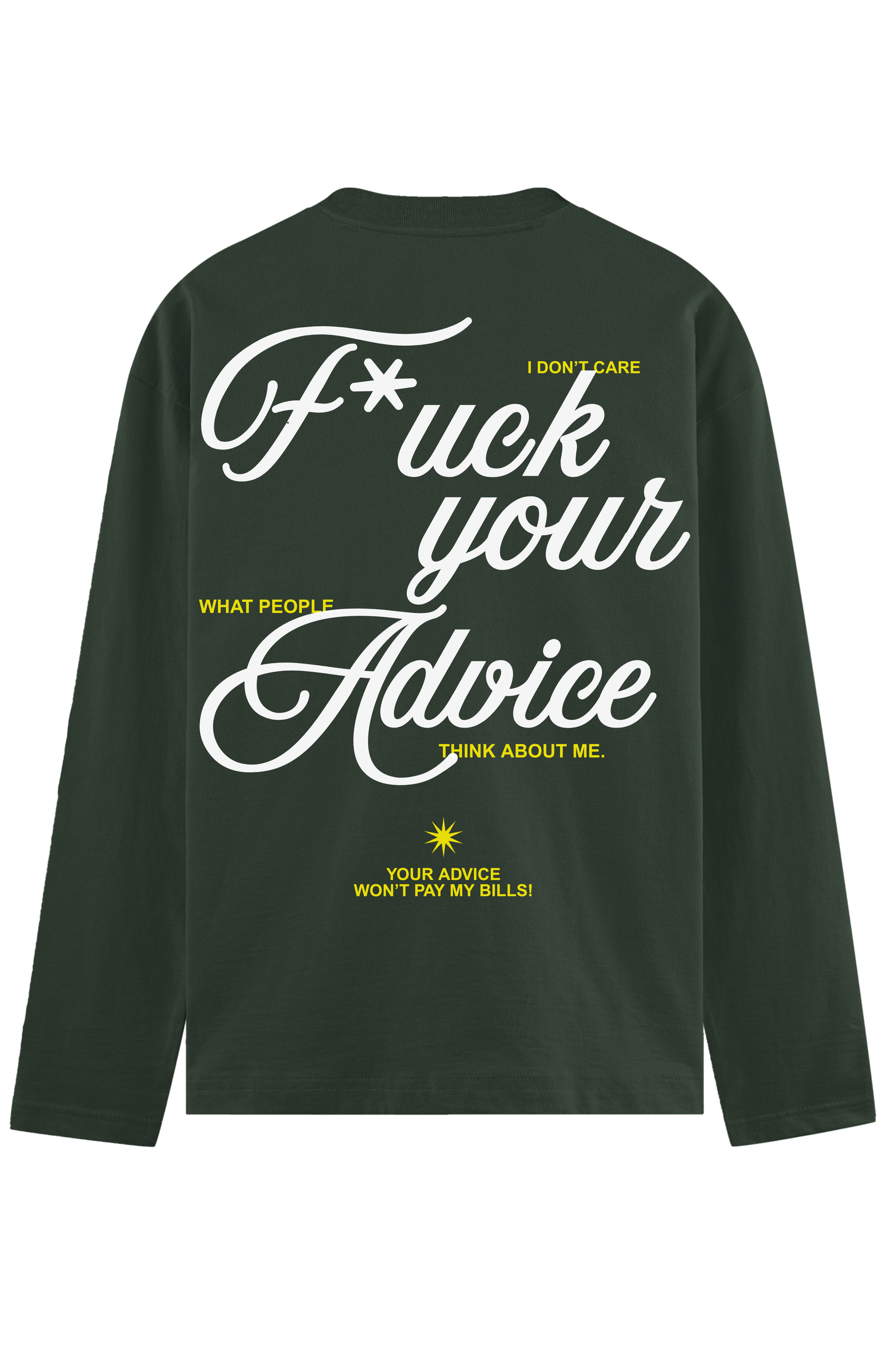 Advice — Long Sleeve T-Shirt